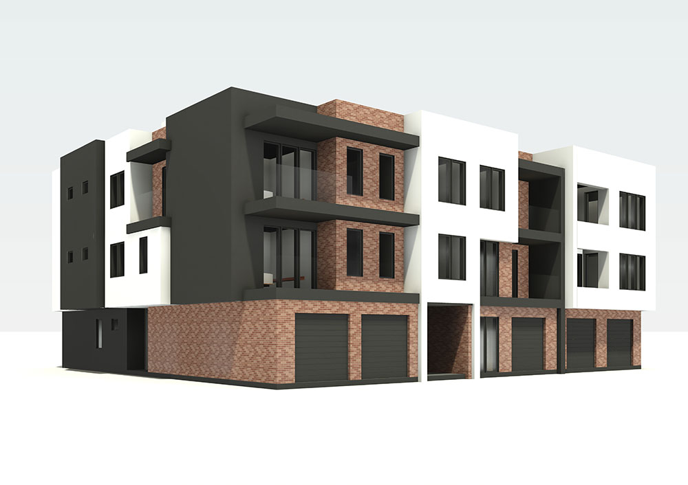 Avrama Mrazovica buduci projekat 3d render zgrade